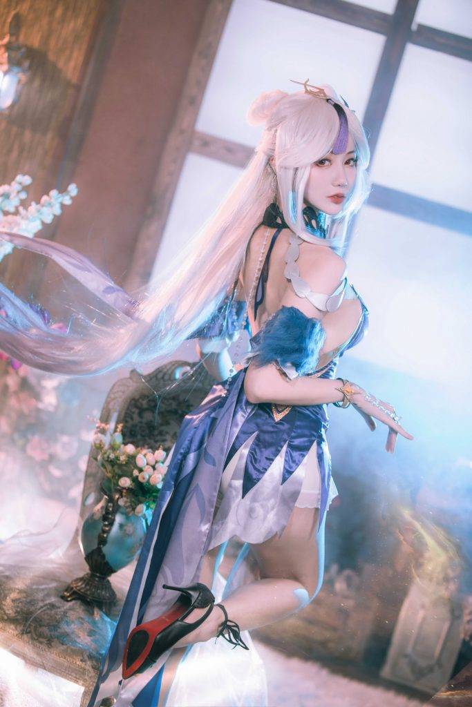 如月灰 NO.026 原神 凝光 纱中幽兰